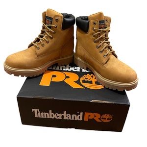 Timberland PRO 6IN Direct Attach Men's Steel Toe WP/Insulated Work Boot 10 Wide